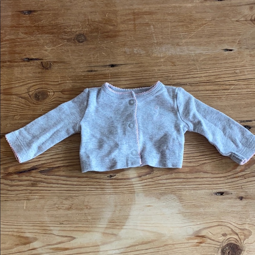 Carter’s newborn sweater